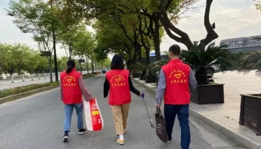 立信 | 助力桐鄉(xiāng)市創(chuàng)建全國(guó)文明城市，立信在行動(dòng)！
